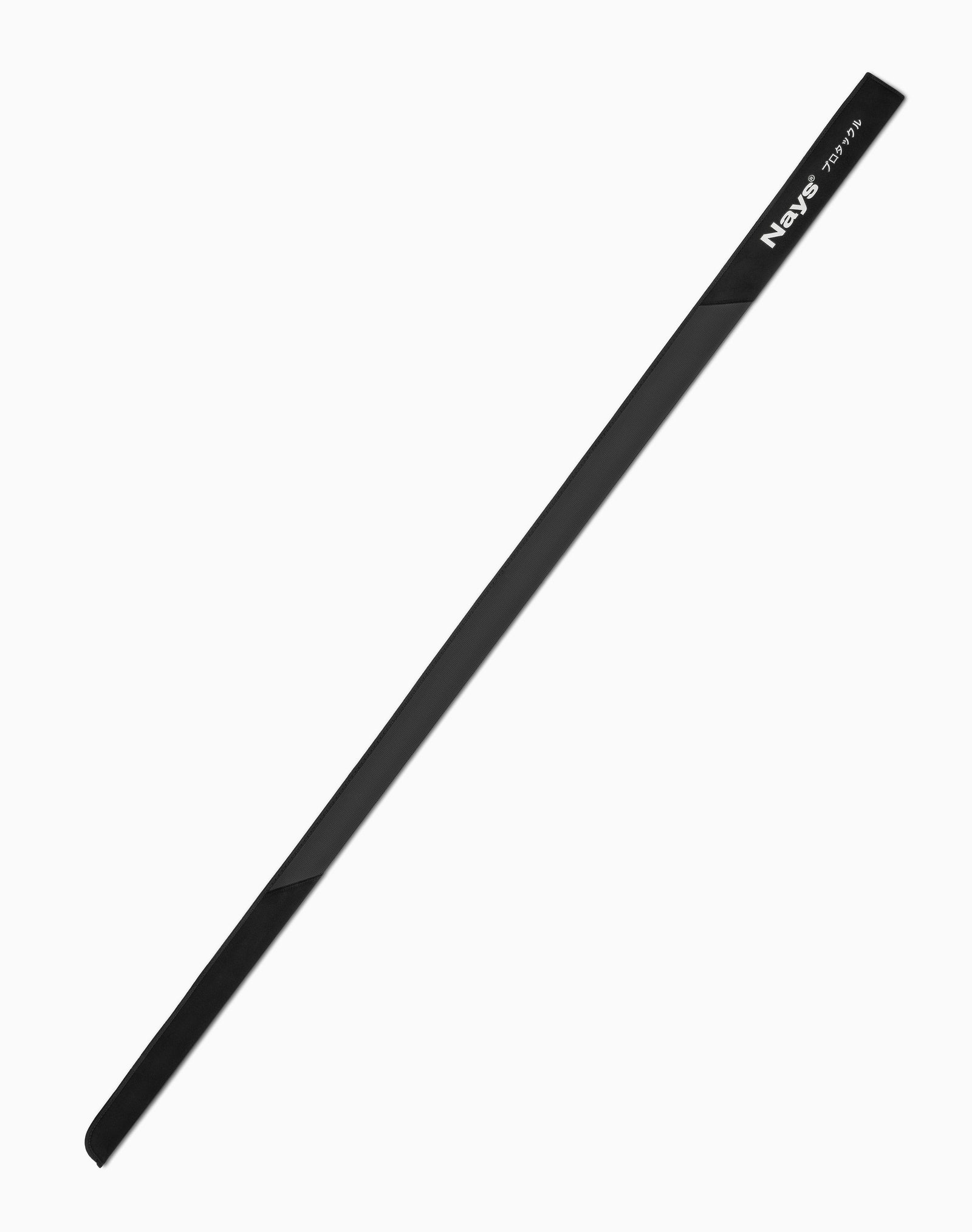 Nays Pro Tackle Rod Sleeve in Schwarz, ein Ruten-Schutz für Bait-Cast-Angelruten.
