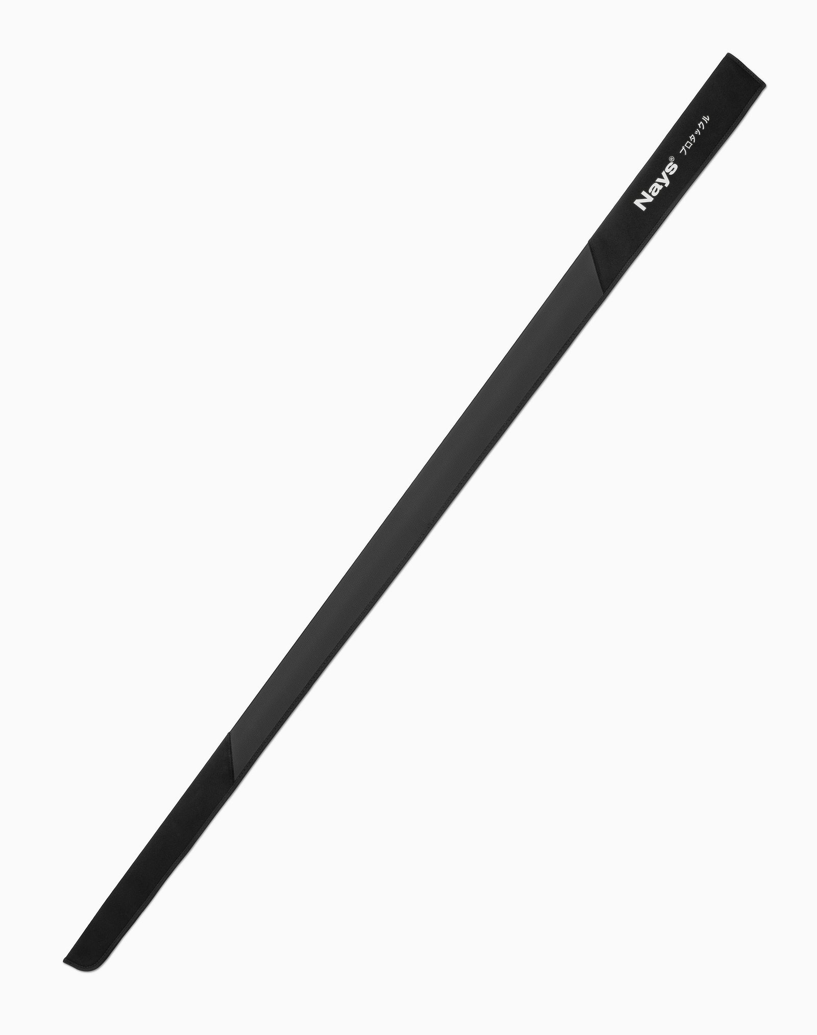 Nays Pro Tackle Rod Sleeve in Schwarz, ein Ruten-Schutz für Spinning-Angelruten.