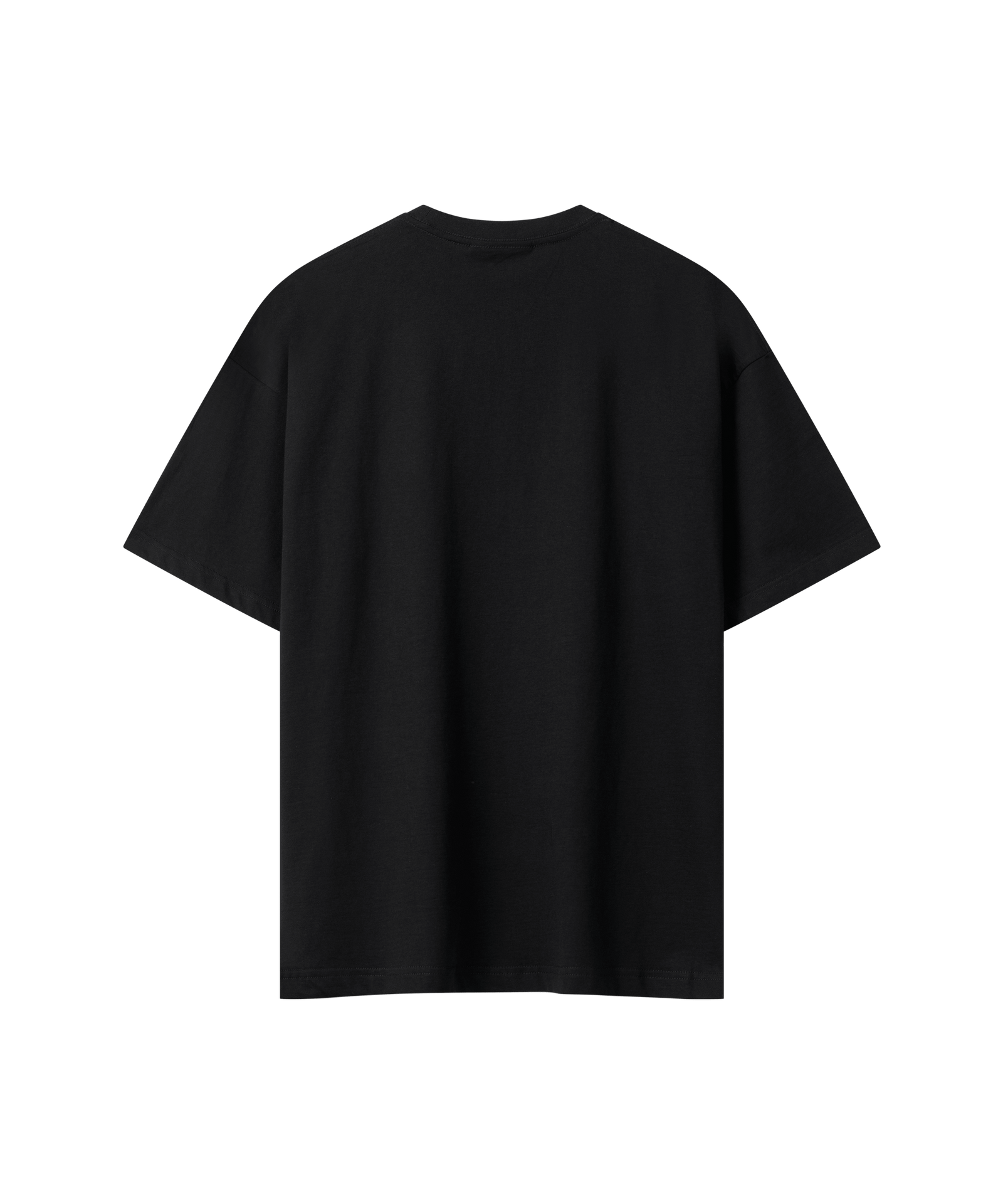 Auf dem Bild zu erkennen ein weißes T-Shirt von hinten. Es sind keine weiteren Details zu erkennen.