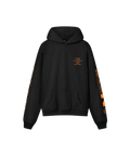 Nays Quote Hoodie mit auffälligem orangefarbenen Grafik-Print, Kapuze und Kängurutasche, ideal für den Alltag, aus weichem Baumwoll-Polyester-Mix für hohen Tragekomfort.