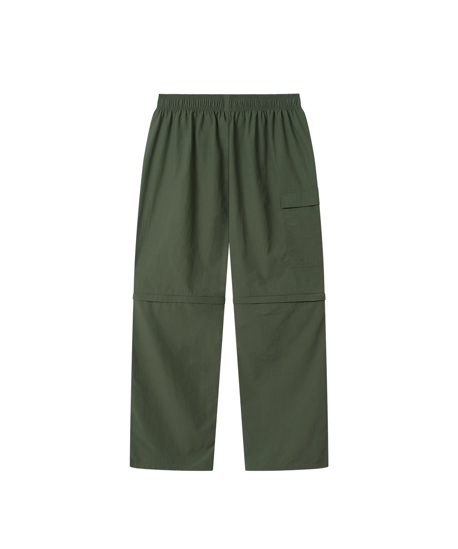 Nays Lightweight Zip Off Pants mit elastischem Bund, abnehmbaren Beinen und einer Cargo-Tasche, ideal für Anpassung an wechselnde Bedingungen und vielseitige Aktivitäten.