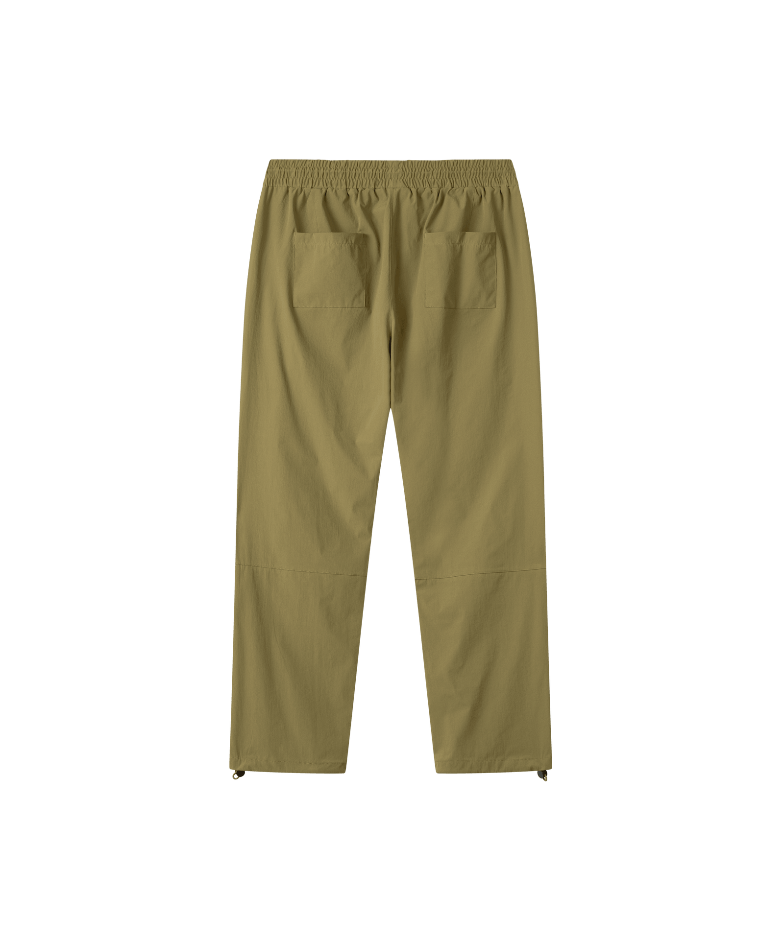 Das Produktbild zeigt die Nays Summer Pants aus ultraleichtem Polyester von hinten. Auf beiden Seiten befinden sich Gesäßtaschen.