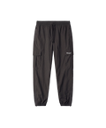 Nays Technical Pants Cargo-Hose in Schwarz – Vorderansicht mit Beintaschen und Logo.