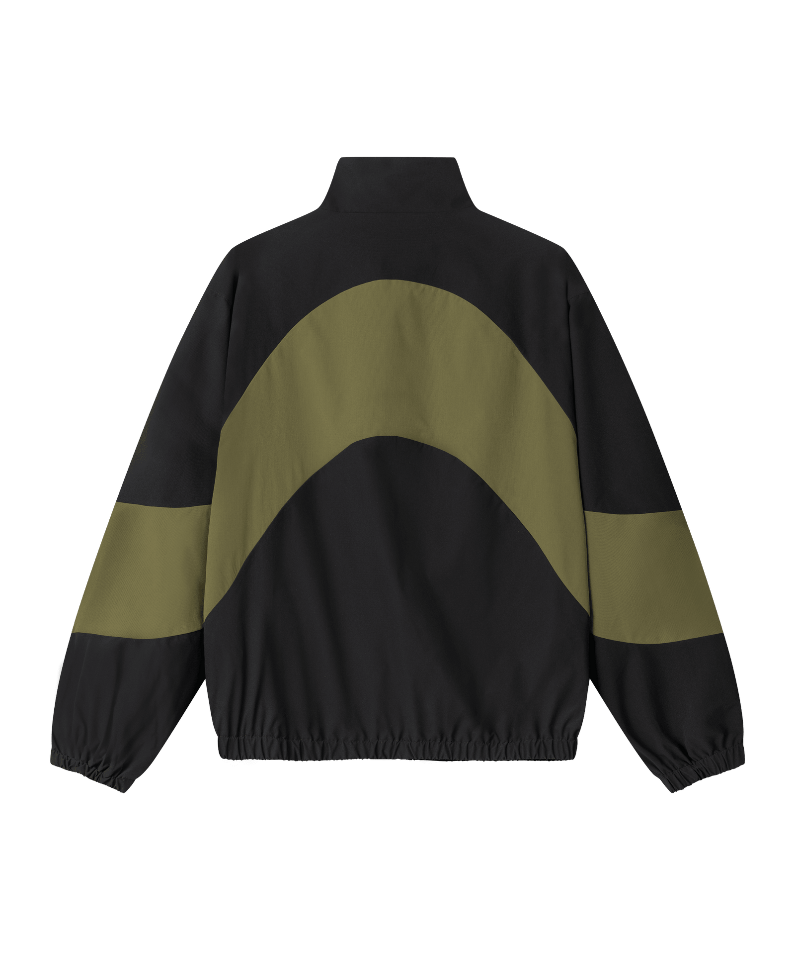 Nays Windbreaker Jacket mit khaki-farbenem Design, leichtem oversized Fit und wasserabweisendem Finish für Wetterschutz und Komfort bei Outdoor-Aktivitäten.