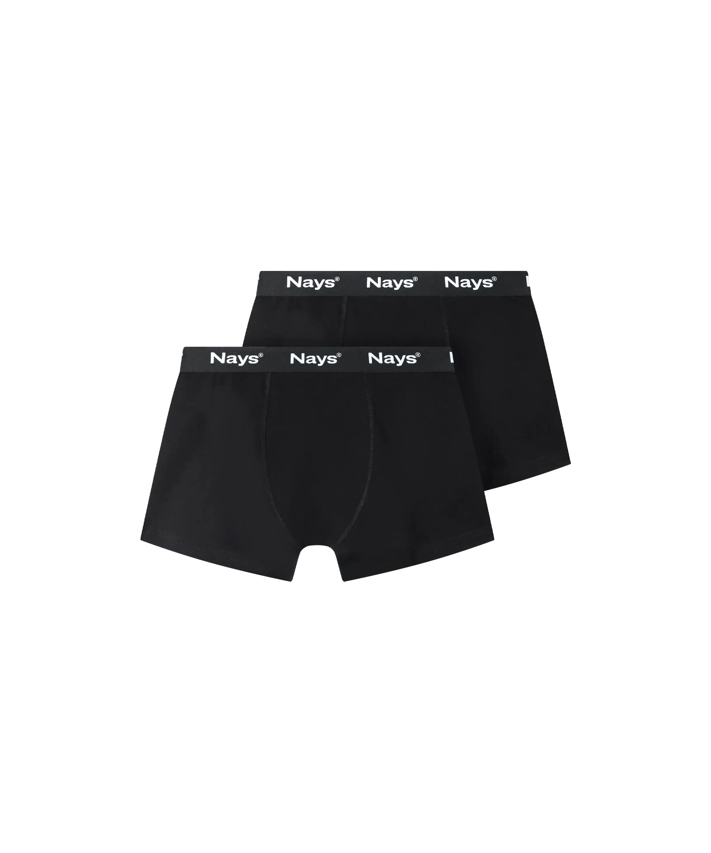 Nays Boxershorts 2er-Pack Schwarz.
