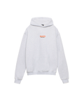 Nays Pro Tackle Hoodie in Hellgrau-Meliert mit orangem Logo-Print mittig auf der Brust.