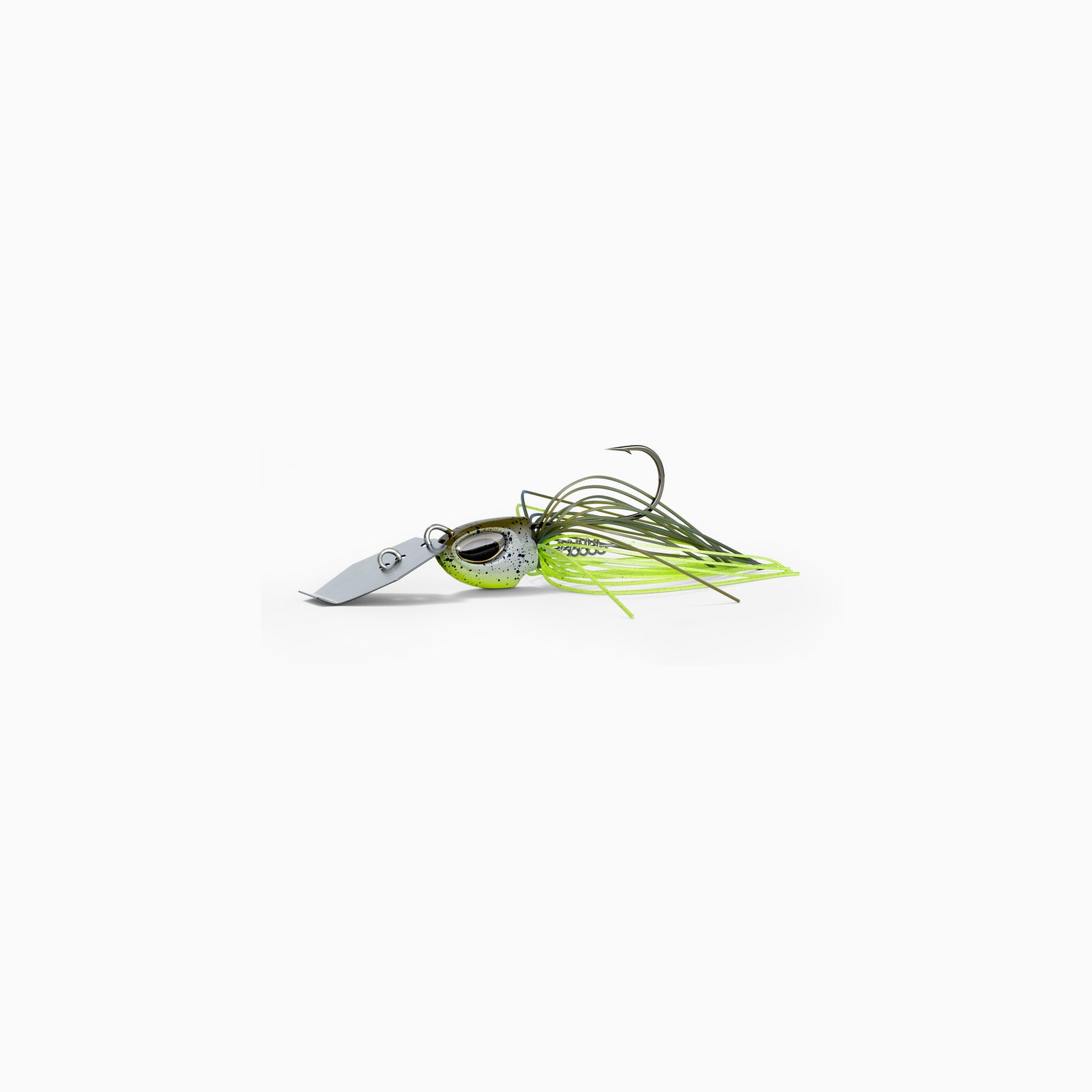 Nays Bladed Jig WARRIOR Barschköder in der Farbe Lime Chartreuse H13.