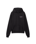 Schwarzer Nays Baits Fishing Club Hoodie mit Kapuze, Kängurutasche und dezentem Brustprint.