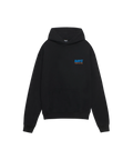 Nays Pro Tackle Kapuzen-Sweatshirt mit blauem und orangem Logo-Print auf der Brust.