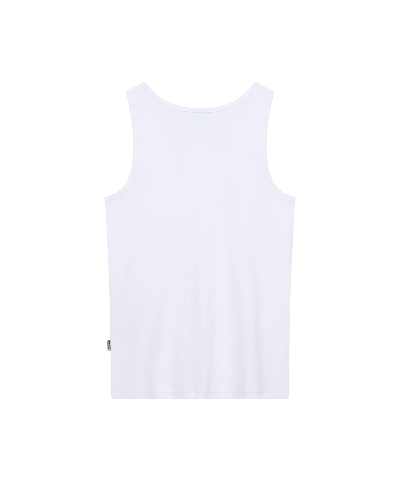 Rückansicht Nays Tank-Top weiss.
