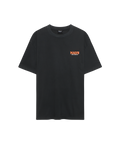 Nays T-Shirt anthrazit mit Logo Print in orange auf der linken Brust.