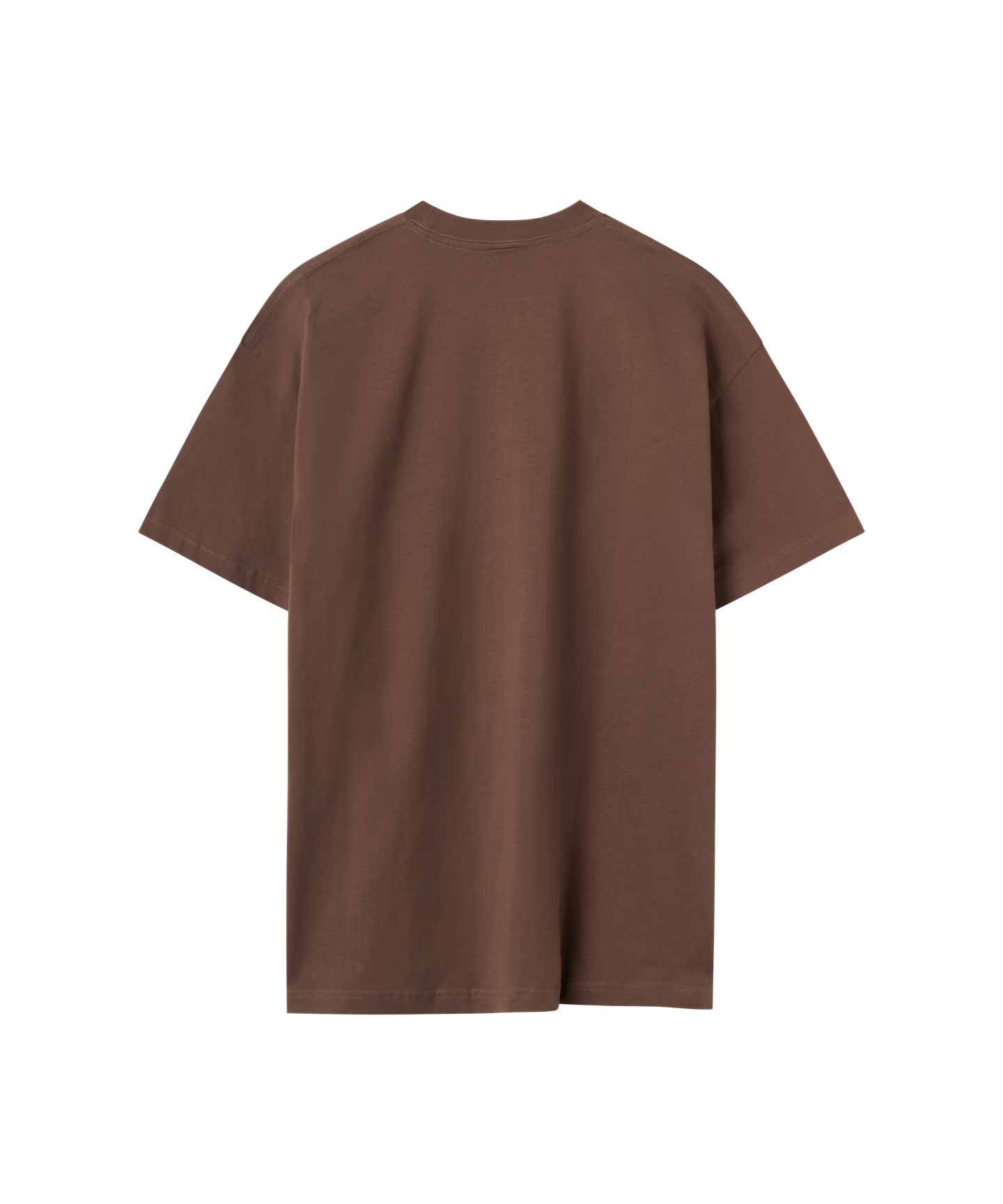 Rückansicht braunes T-Shirt von Nays.