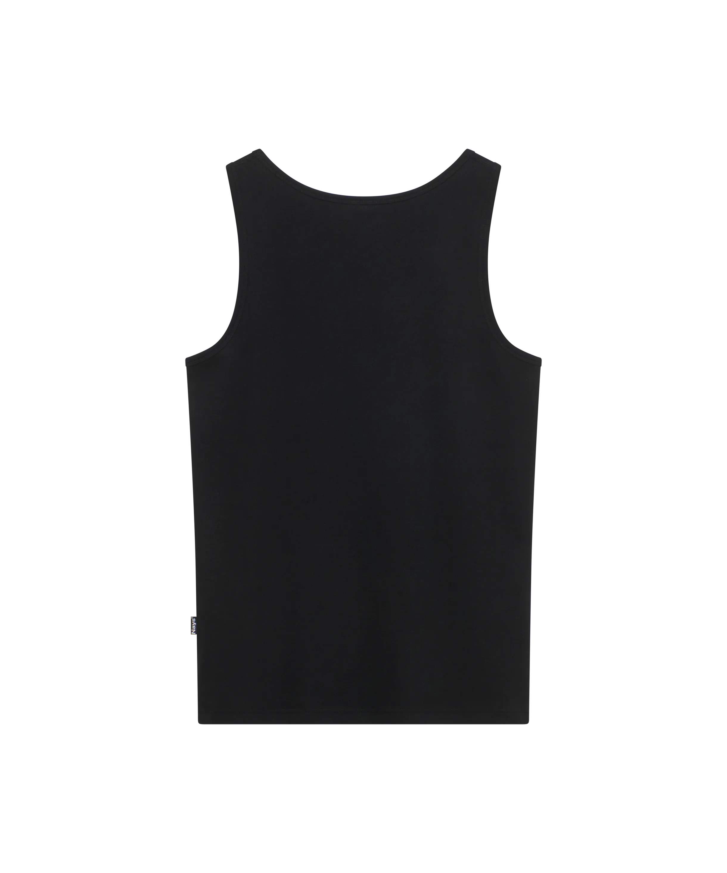 Rückansicht Nays Tank-Top schwarz.